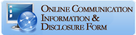 Patient online communication information & disclosure form